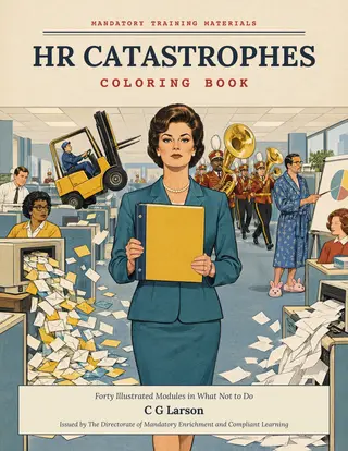 Front cover of HR Catastrophes Coloring Book